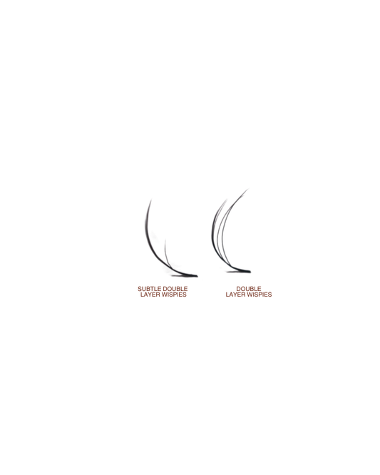 Faux-cils Wispies double couche